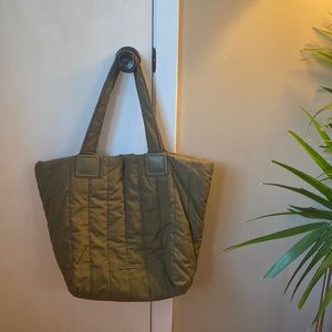 French Connection Green Tote Bag